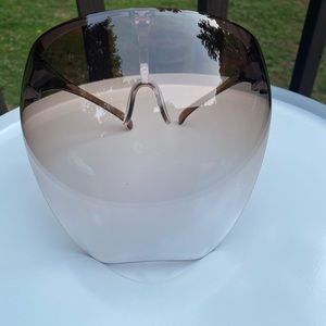 **NWOT** Light Brown Face Shield